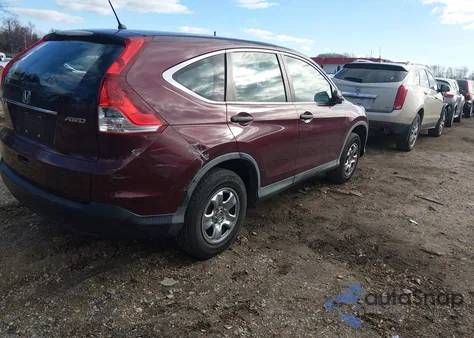 2013 Honda Cr-V Lx z USA, uszkodzony, nr VIN 5J6RM4H36DL074622